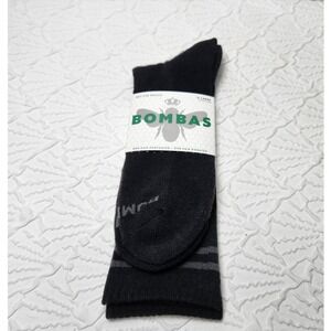 Bombas Men's X‎ Large 13.5-17 Men Black Calf Socks New